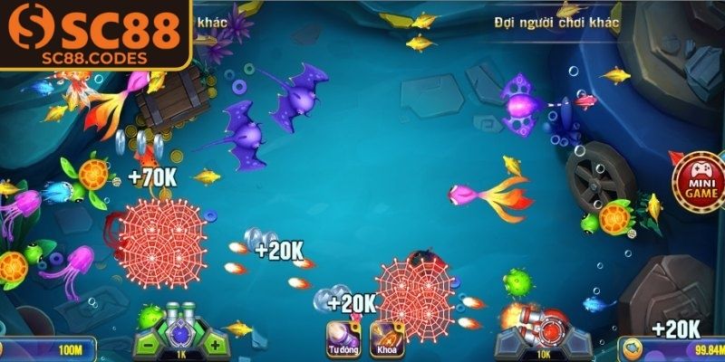 Câu Cá Vàng SC88 – Mẹo Câu Trúng Mẻ Lớn Dành Cho Game Thủ 2 Những con mồi đẳng cấp thưởng lớn trong game